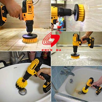 Sistema de cepillo automático del taladro del túnel de lavado de 3 paquetes 4