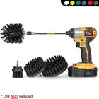 Extrusion Molding 5Pcs Drill Power Brush Scrubber For Household Cleaning