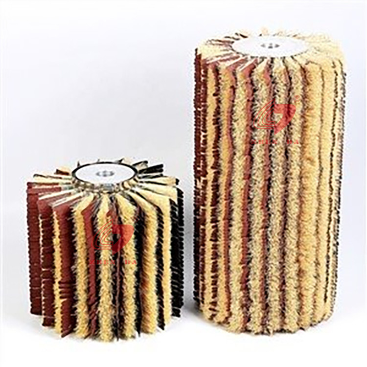 Customized Furniture Polishing Brush Sisal Sandpaper Roller